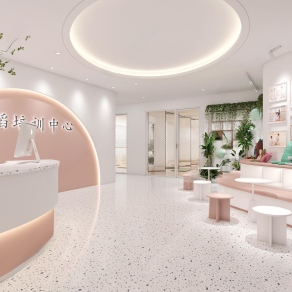 现代舞蹈培训机构3D模型下载